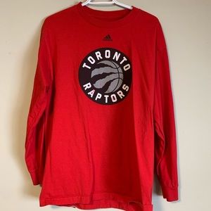 Toronto Raptors Red Long Sleeve